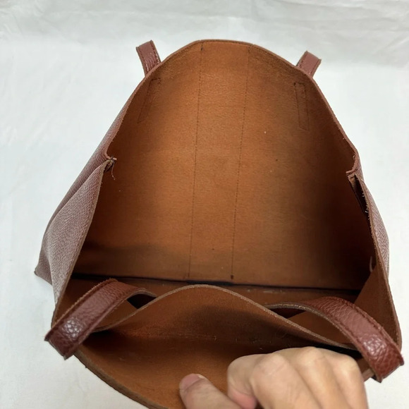 Vince Camuto Leather Tote Bag - Picture 7 of 8